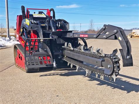 mini skid steer tiller rental|tractor with trencher attachment rental.